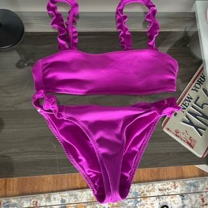 Medium cute purple bikini from target 🫧